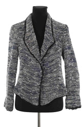 Veste Gerard Darel Marine en Coton, taille S - Seconde Main