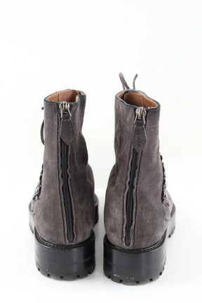 Boots à lacets Alaïa  Gris