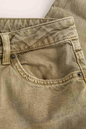 Jean droit Bash  Kaki