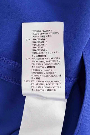 Robe Alexander McQueen Bleu en Synthétique