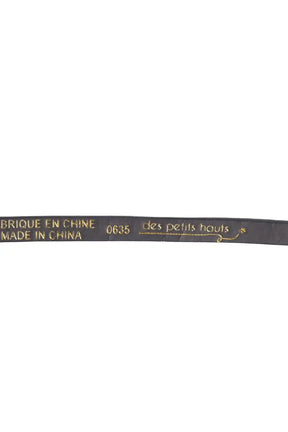 Ceinture Des Petits Hauts Gris en Paillettes
