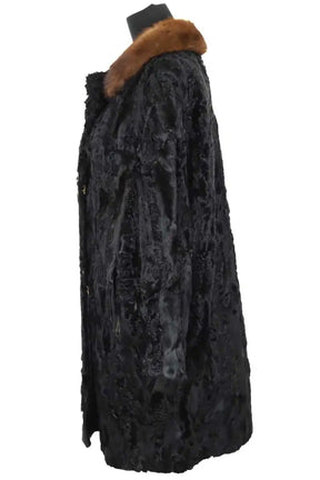 Manteau en astrakhan Other Brand  Noir