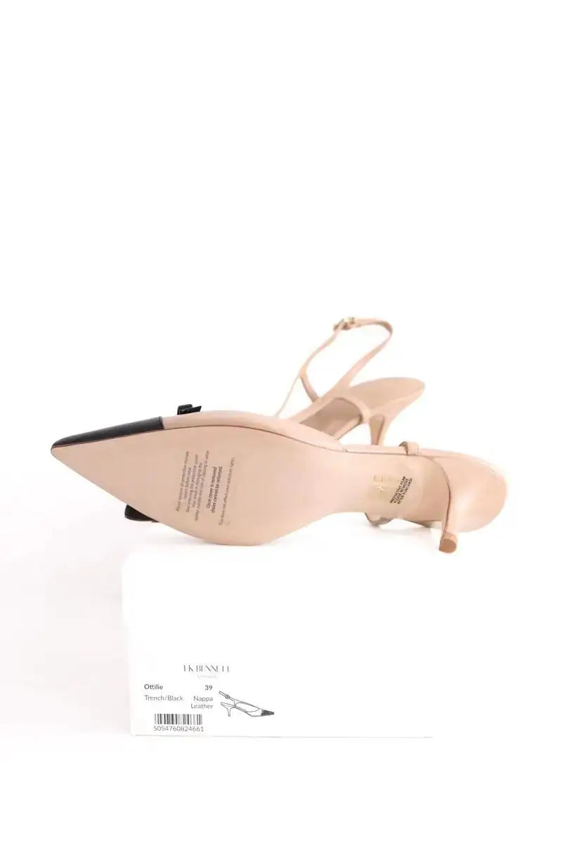 Talons LK Bennett Ottilie Beige en Cuir
