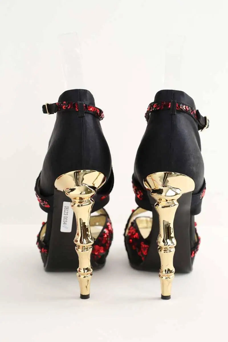 Talons Dsquared2  Noir