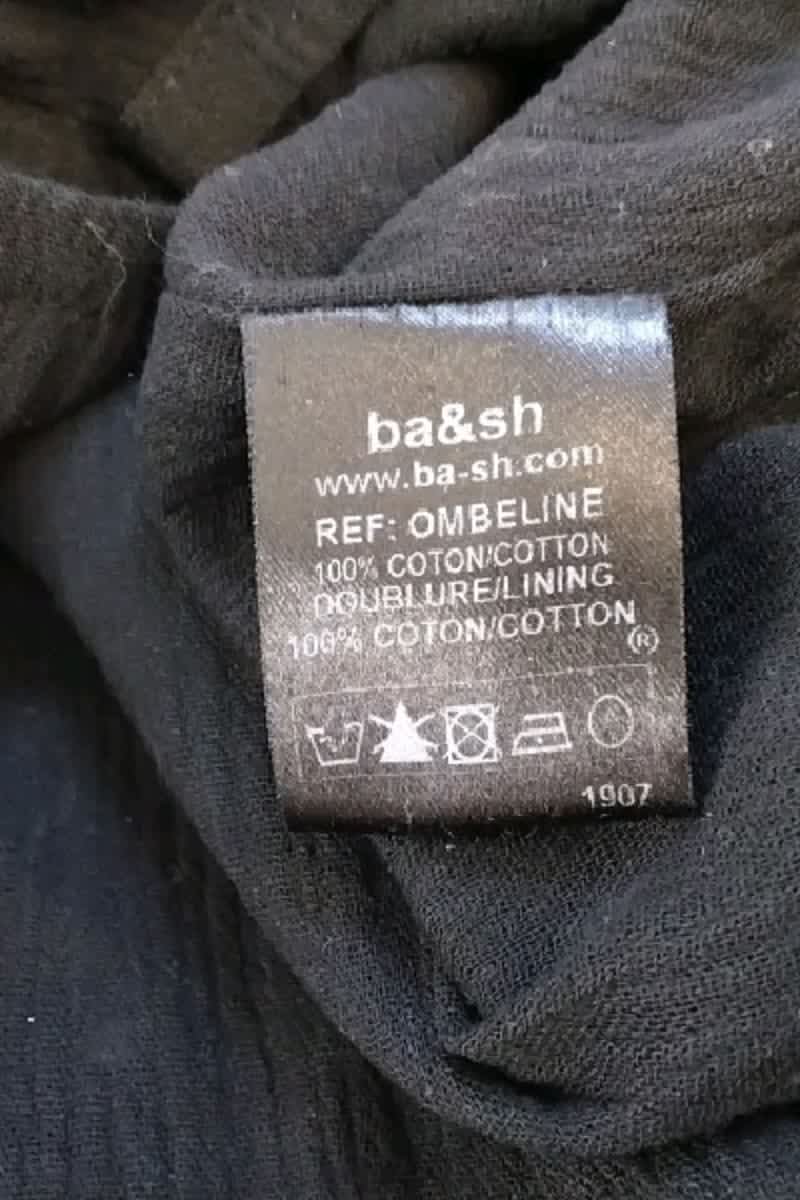 Tops sans manche Bash  Noir