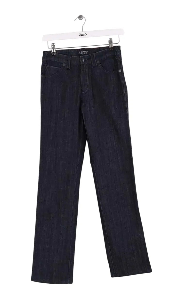 Jean droit Armani Jeans Bleu en Coton, taille S - Seconde Main