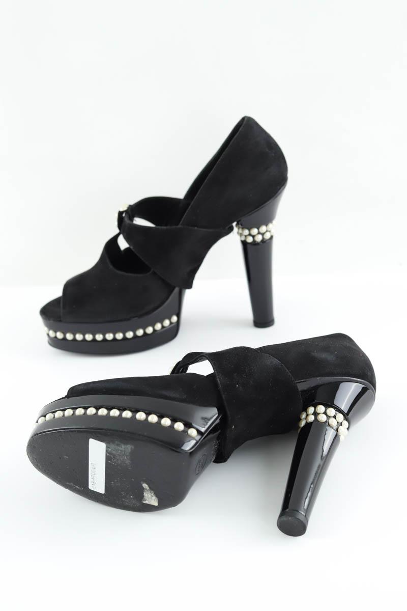 Talons Chanel  Noir