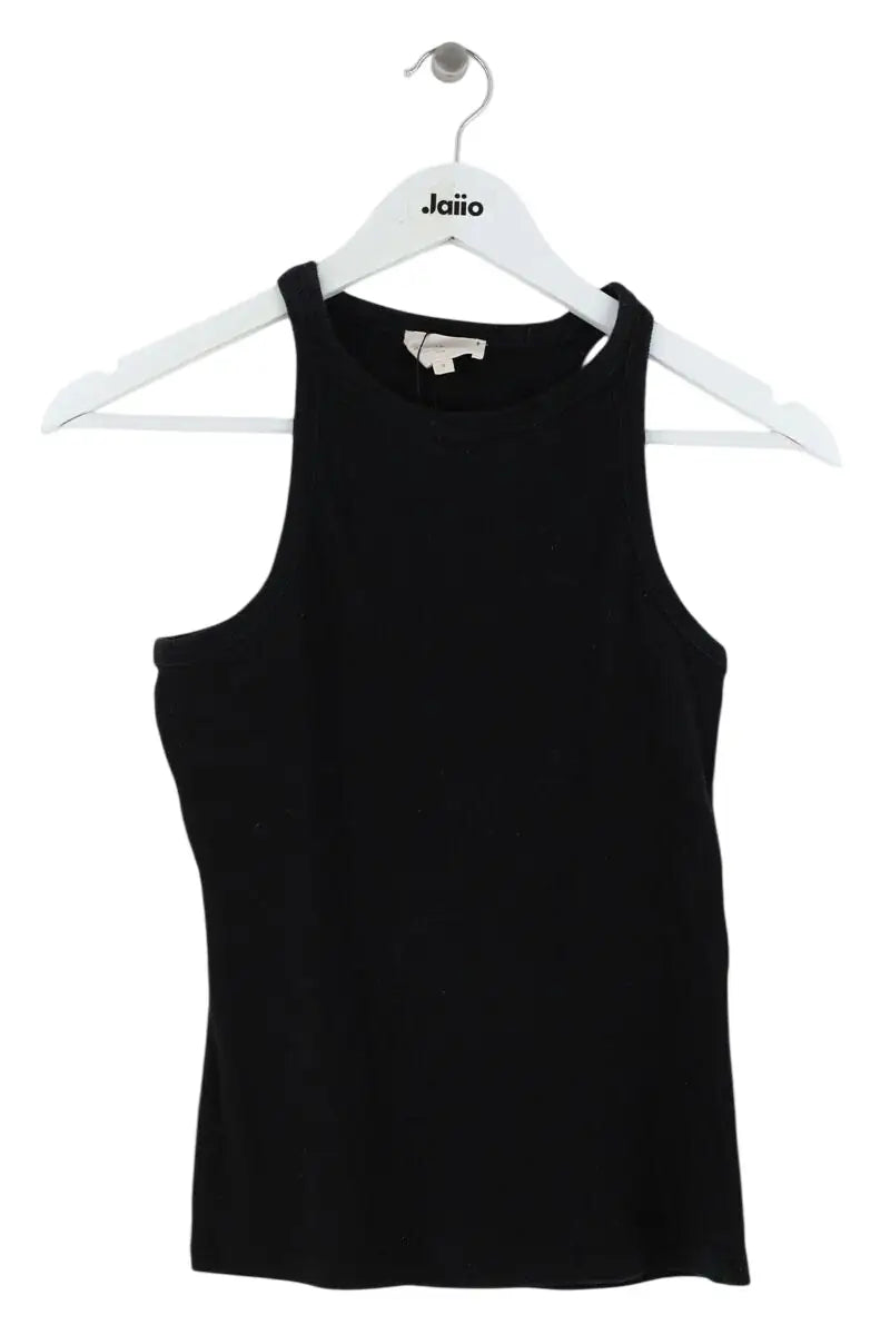 Top sans manche Sézane Noir en Coton, taille S - Seconde Main