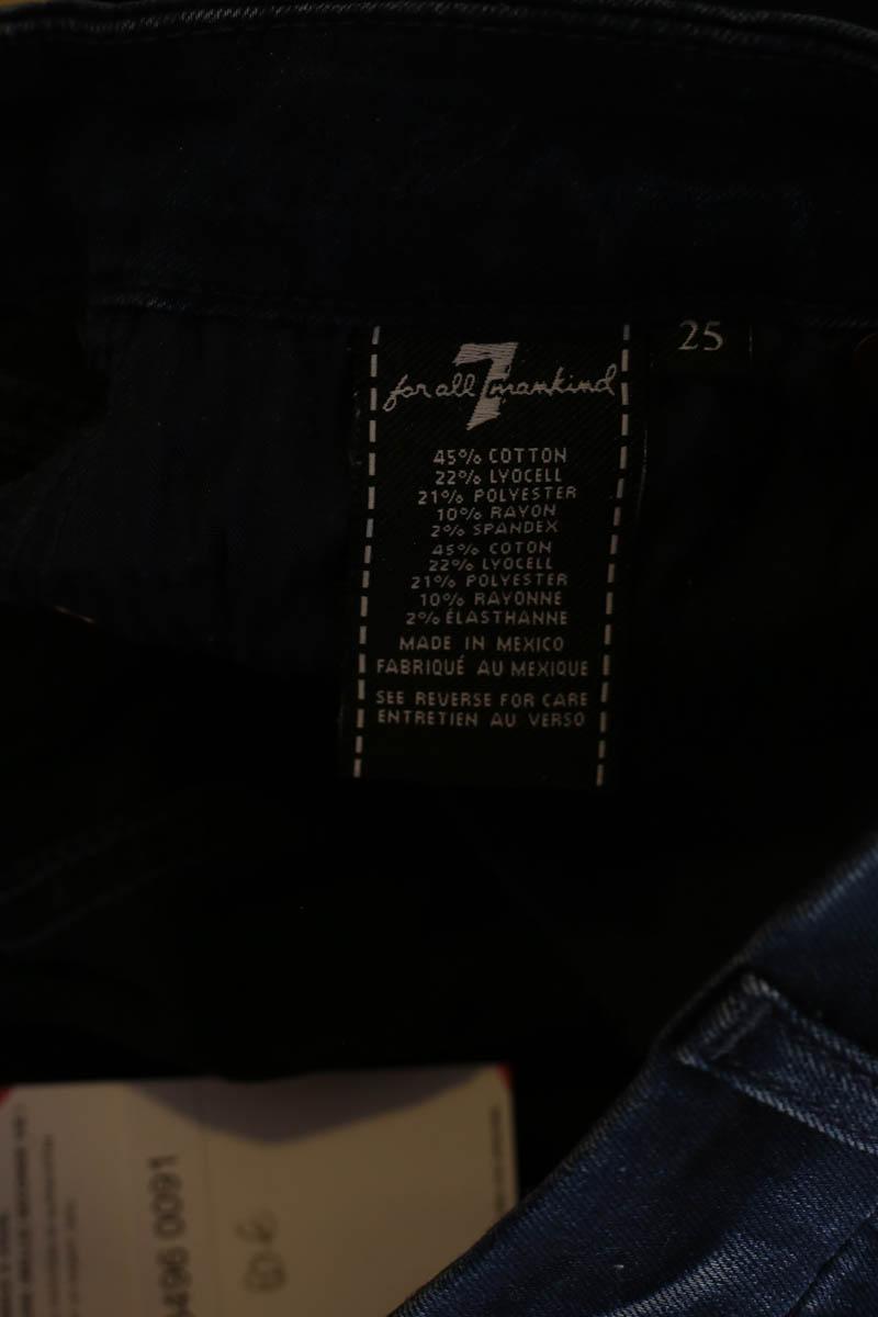 Slim 7 For All Mankind  Bleu