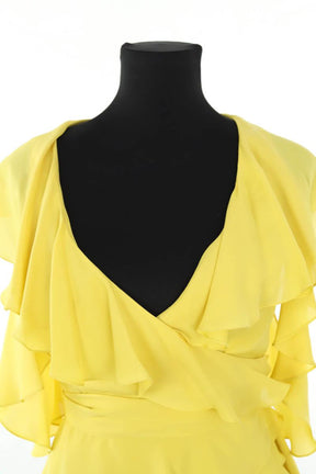 Top Elie Saab  Jaune