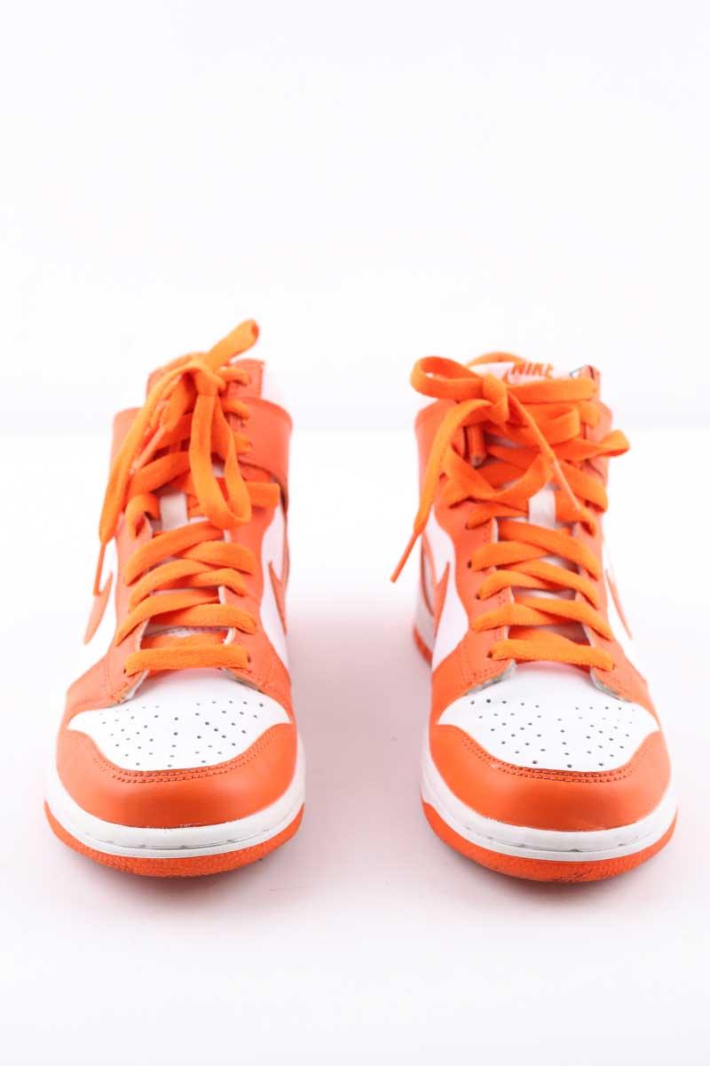 Baskets Nike Dunk High Orange