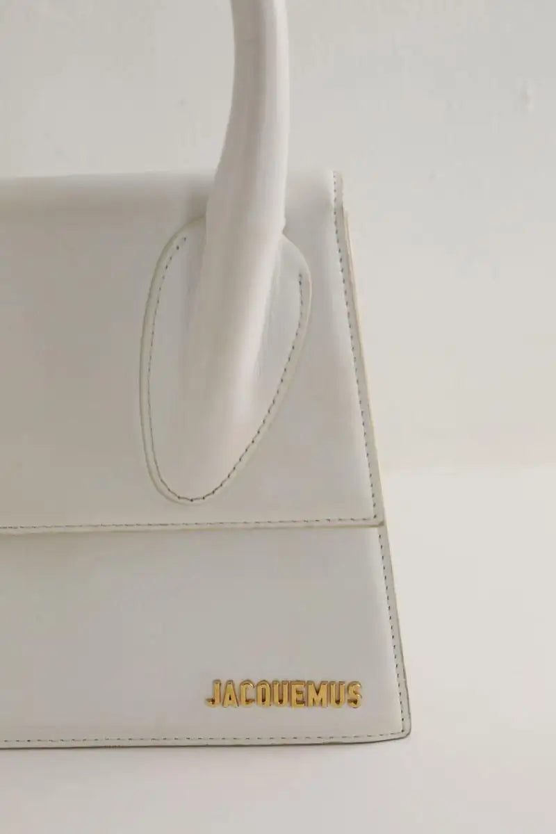 Sac à main Jacquemus Chiquito Blanc en Cuir