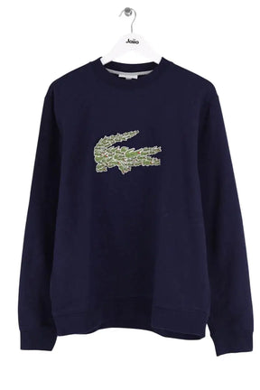 Sweatshirt Lacoste Marine en Coton, taille L - Seconde Main