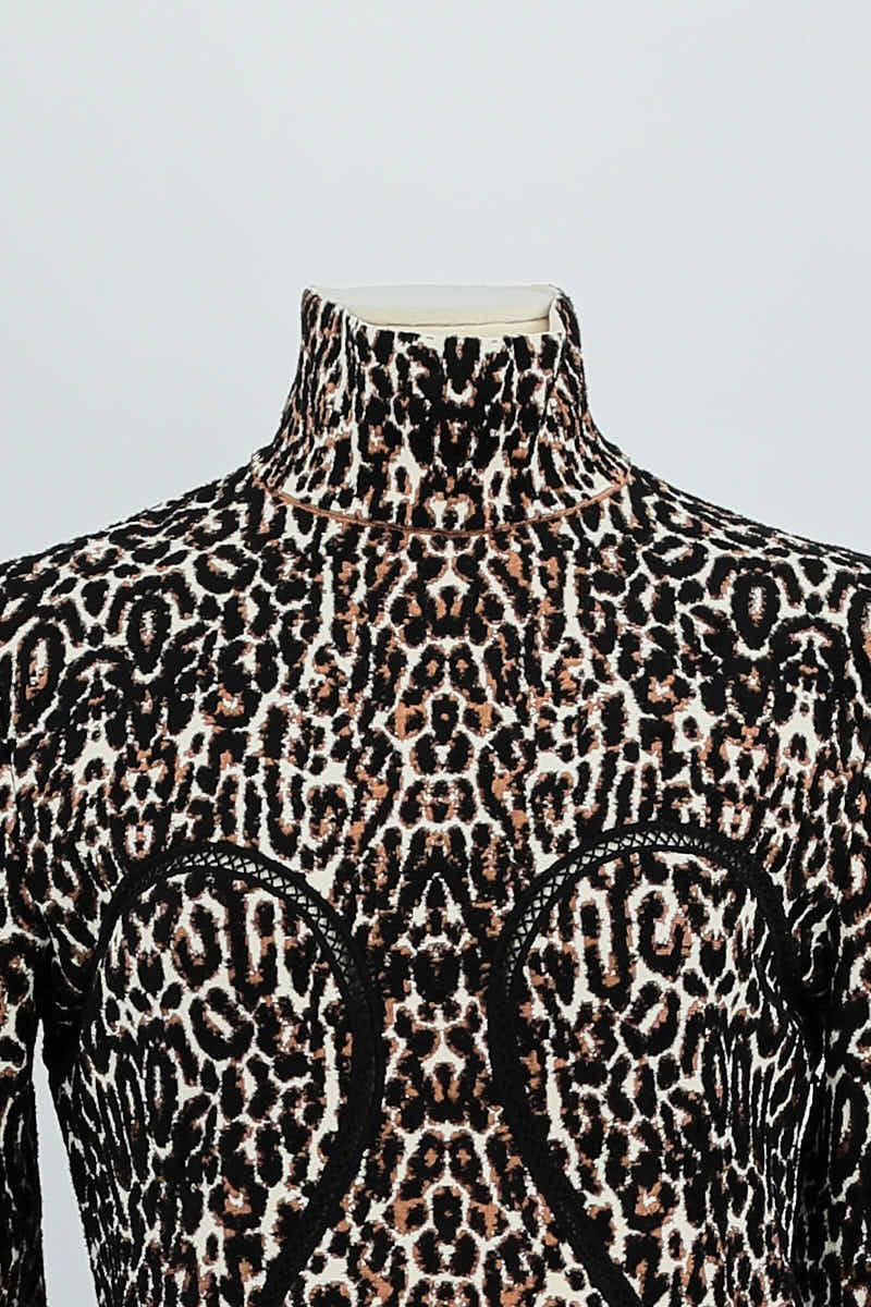 Mini Alaïa  Marron