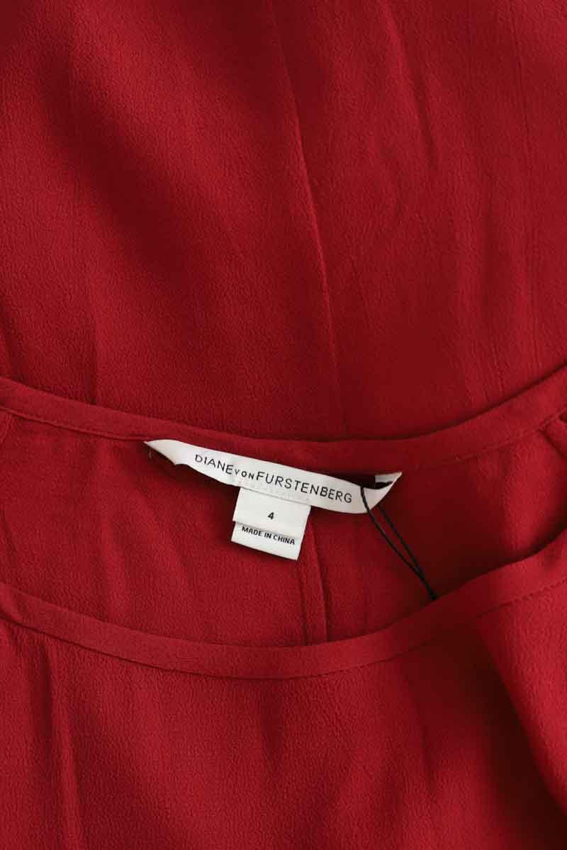 Mi-longueur Diane Von Furstenberg  Rouge