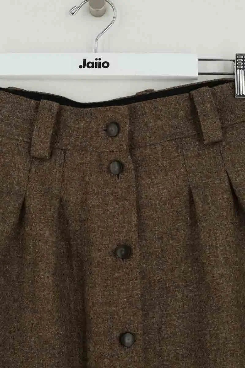 Jupe Sézane Marron en Viscose