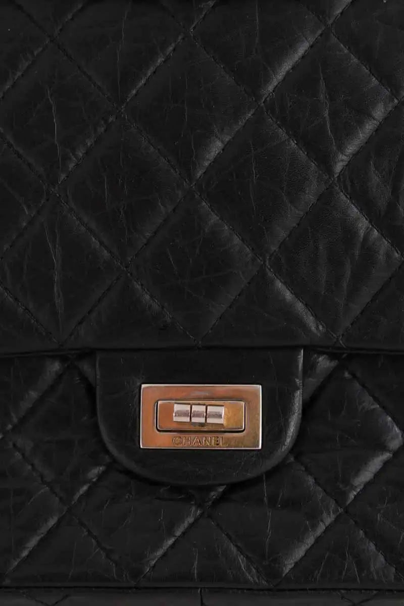 Sac à main Chanel 2.55 Noir en Cuir