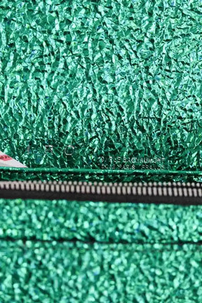 Mini sac Iro Vert en Cuir