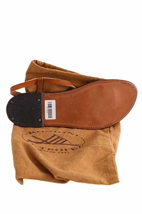 Sandales Rondini Marron en Cuir