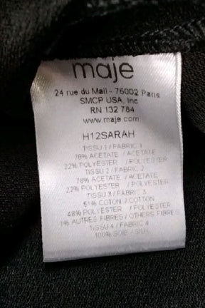 Robe Maje  Noir