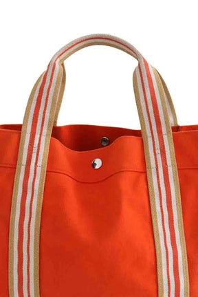 Sac de plage Hermès Toto Orange en Coton