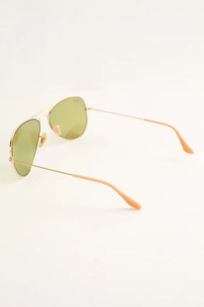 Lunettes d'aviateur Ray-Ban Aviator Doré