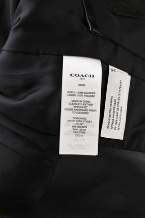 Veste Coach  Noir