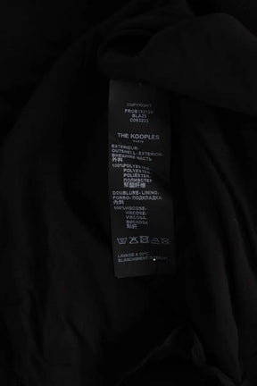 Robe The Kooples Noir en Synthétique