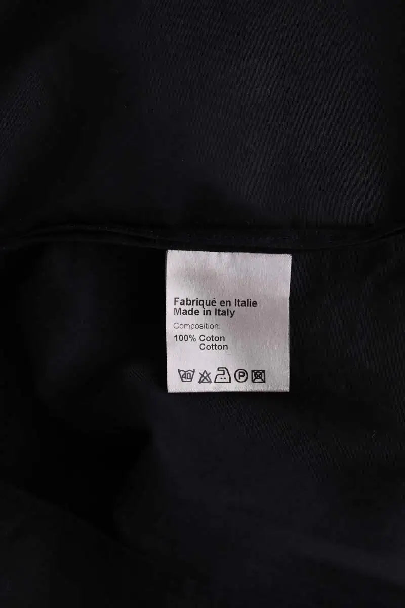Chemise Dior Noir en Coton