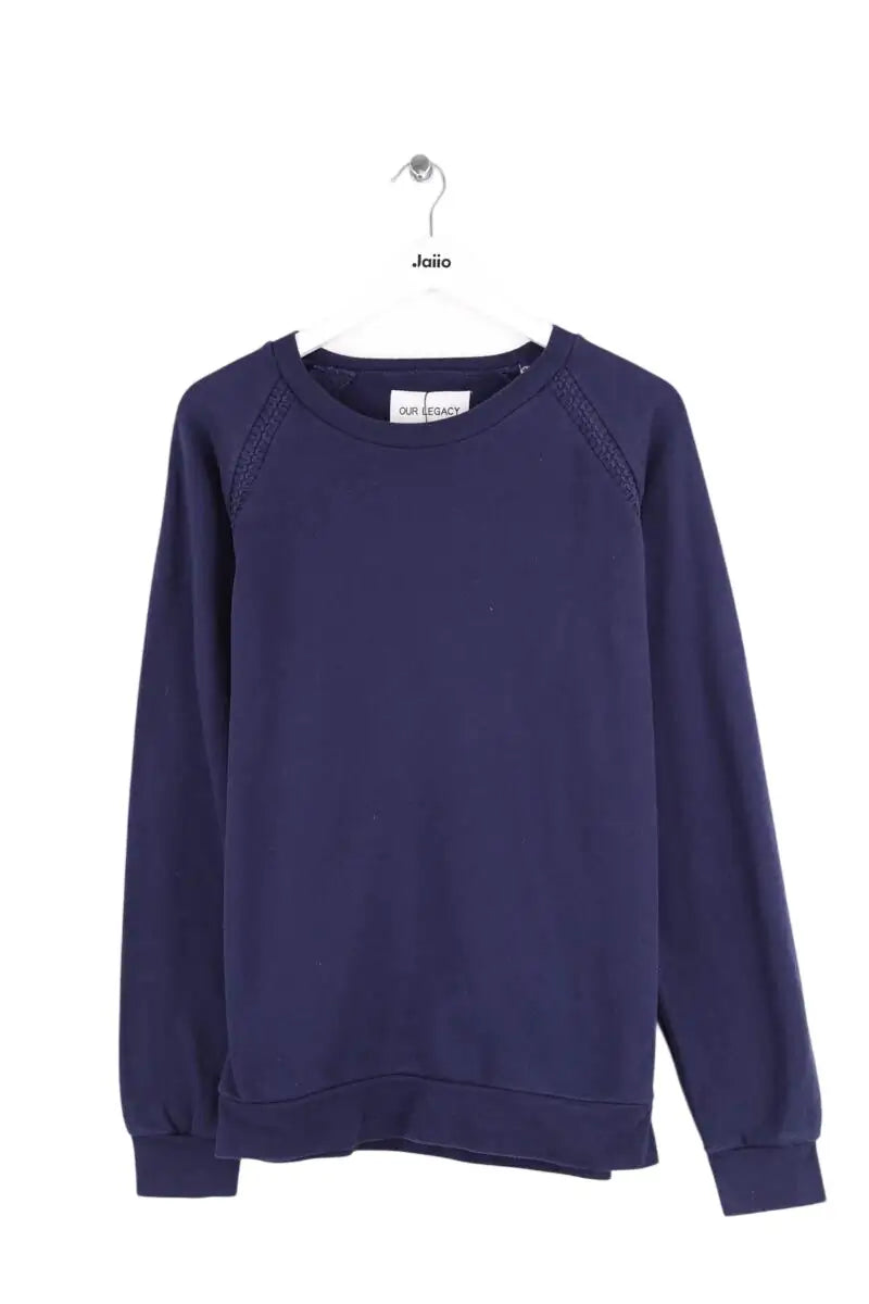 Sweatshirt Our Legacy Bleu en Coton, taille L - Seconde Main