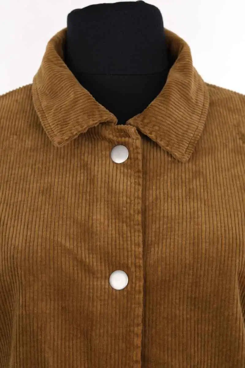 Veste Labdip Camel en Velours