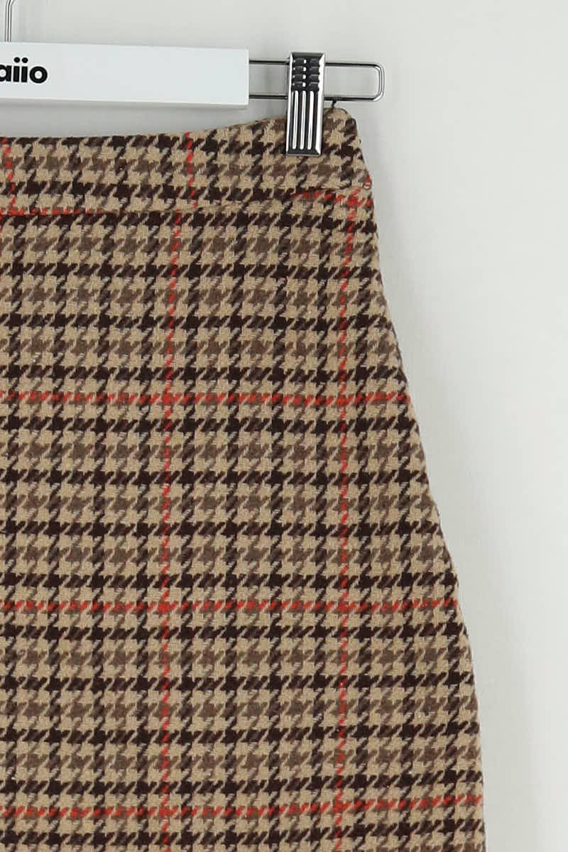 Mini jupe Saaj  Marron
