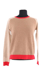 Pull Sandro Beige en Laine, taille S - Seconde Main