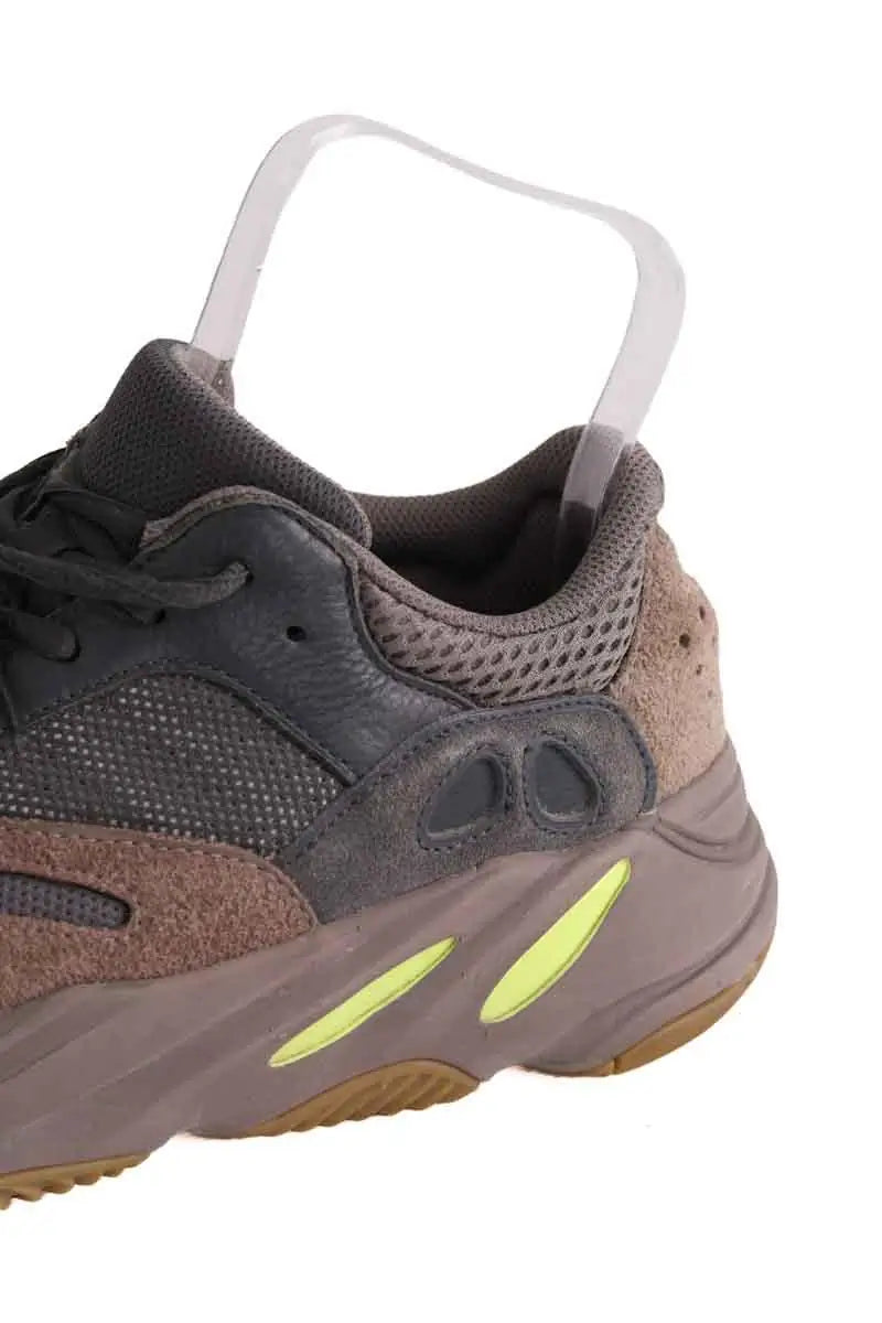 Baskets Yeezy Marron en Cuir
