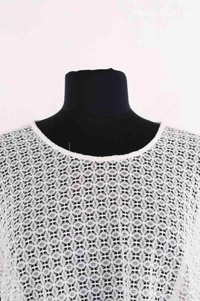 Blouse Claudie Pierlot Blanc en Synthétique