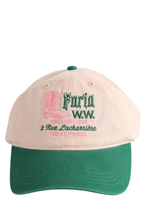 Casquette Wood Wood Beige en Coton, taille S - Seconde Main