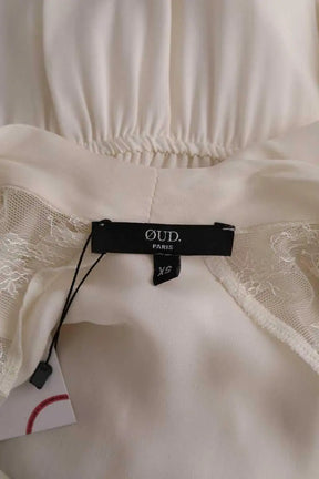 Robe Oud Ecru en Soie