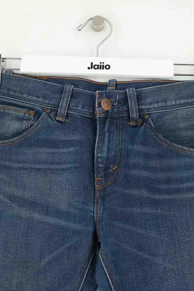 Jean slim Levi's Boyfriend slim fit Bleu en Coton