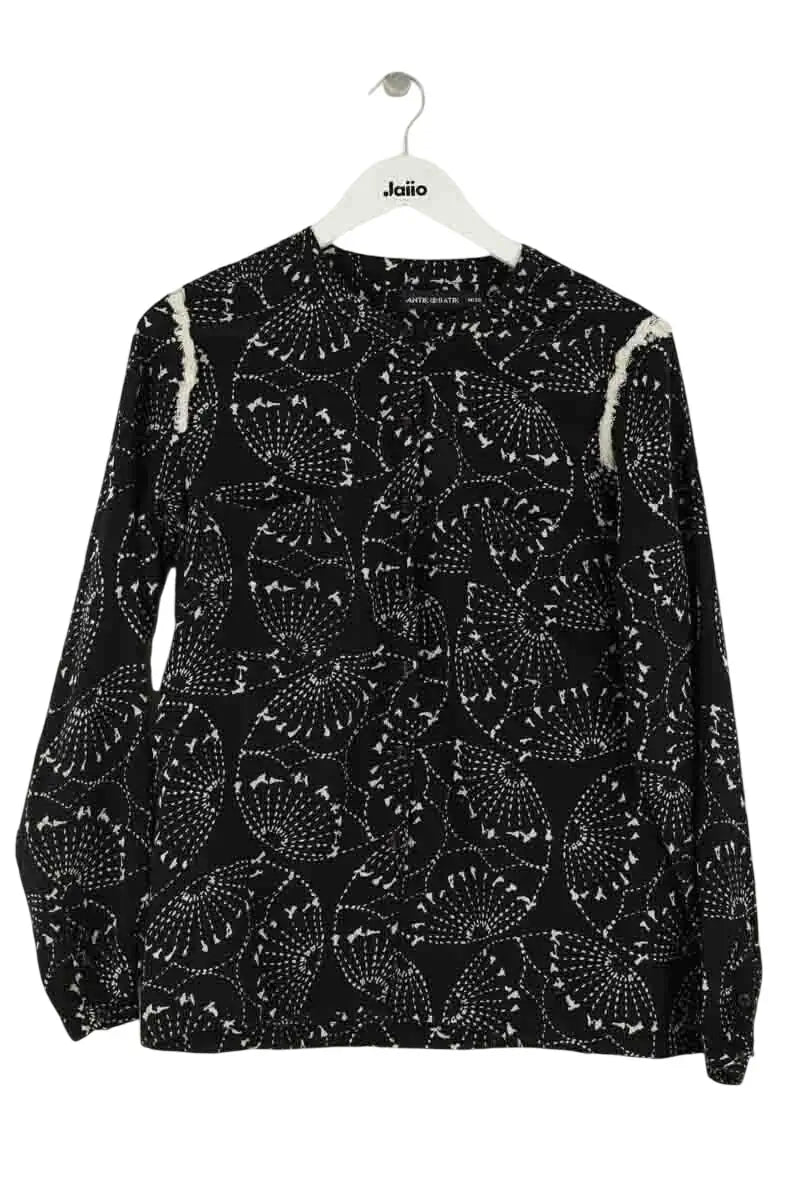 Chemise Antik Batik Noir en Coton, taille L - Seconde Main