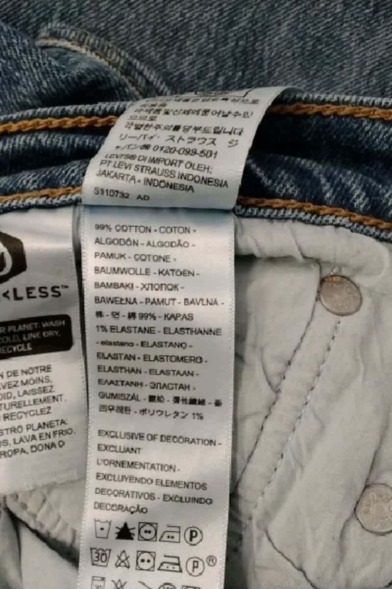 Jean slim Levi's  Bleu