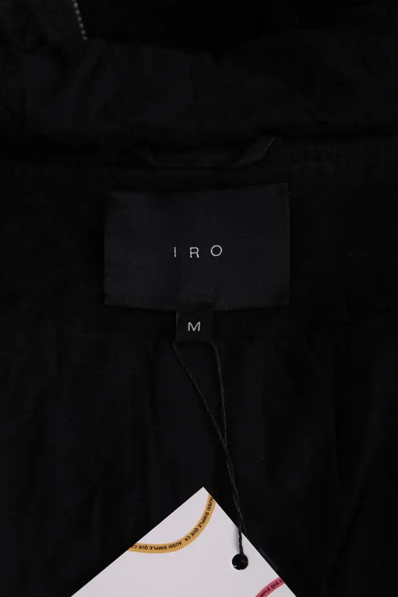Veste Iro Noir en Cuir