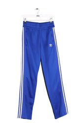 Pantalon droit Adidas Bleu en Synthétique, taille XS - Seconde Main