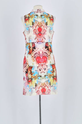 Robe Carven Multicolore en Coton