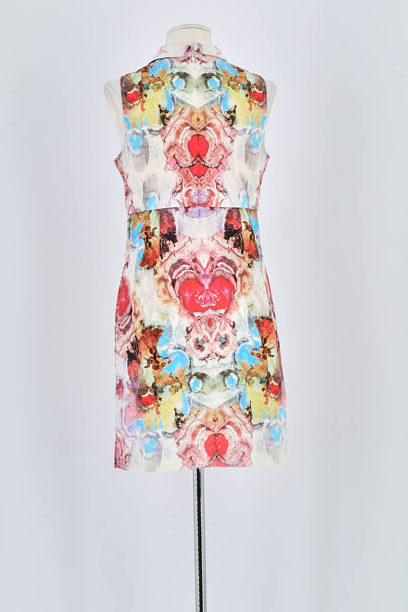 Robe Carven Multicolore en Coton