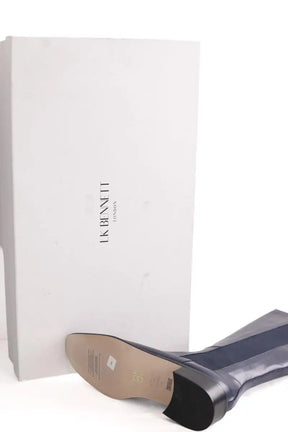 Bottes LK Bennett Zara Marine en Cuir