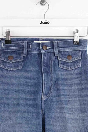 Jean bootcut Chloé Bleu en Coton