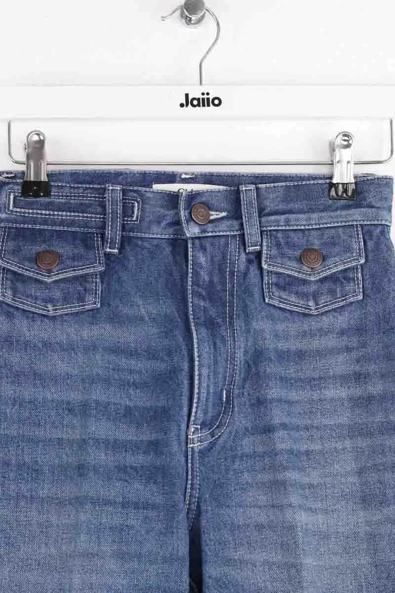 Jean bootcut Chloé Bleu en Coton