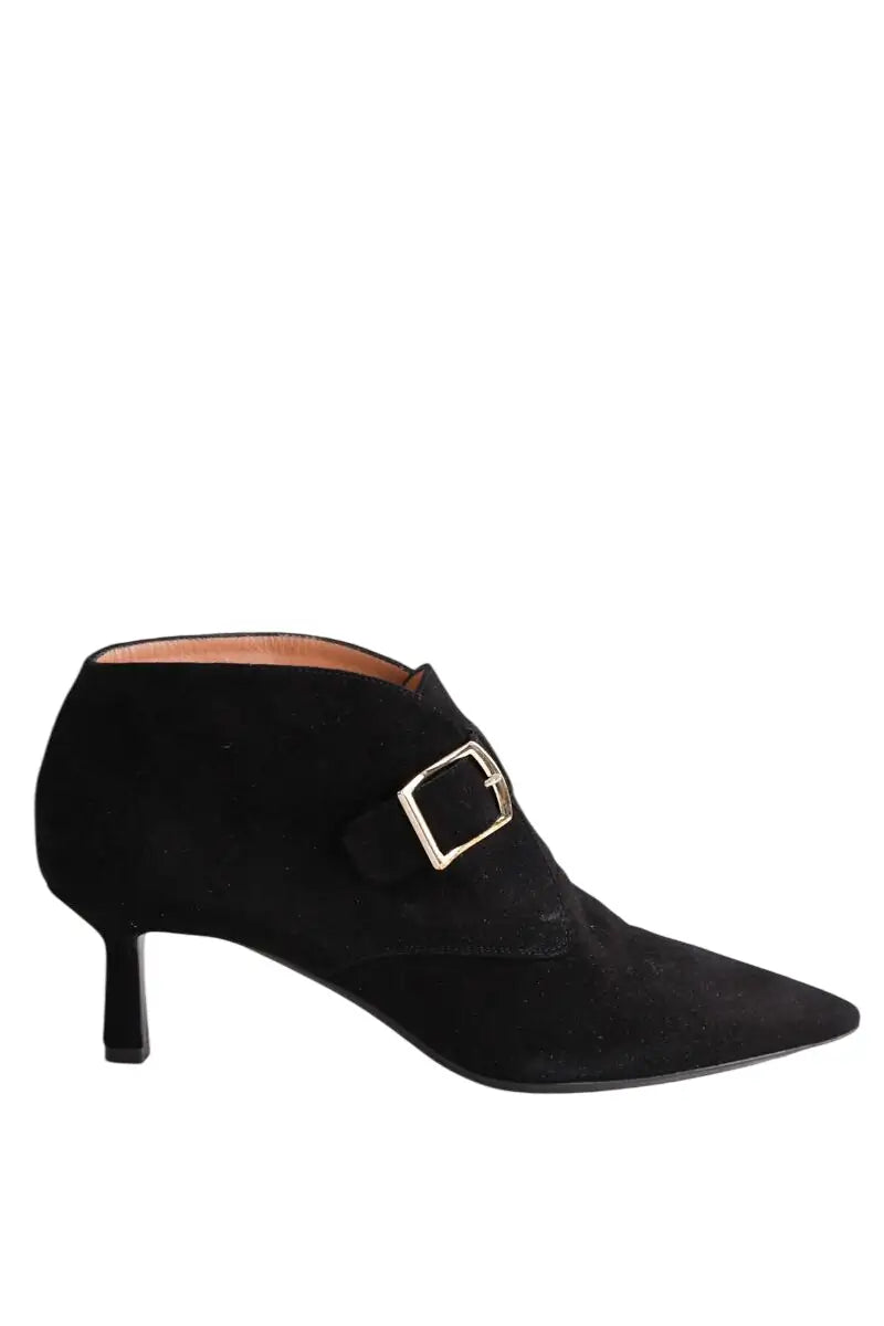 Talons Fratelli Rossetti Noir en Daim, taille 39 - Seconde Main