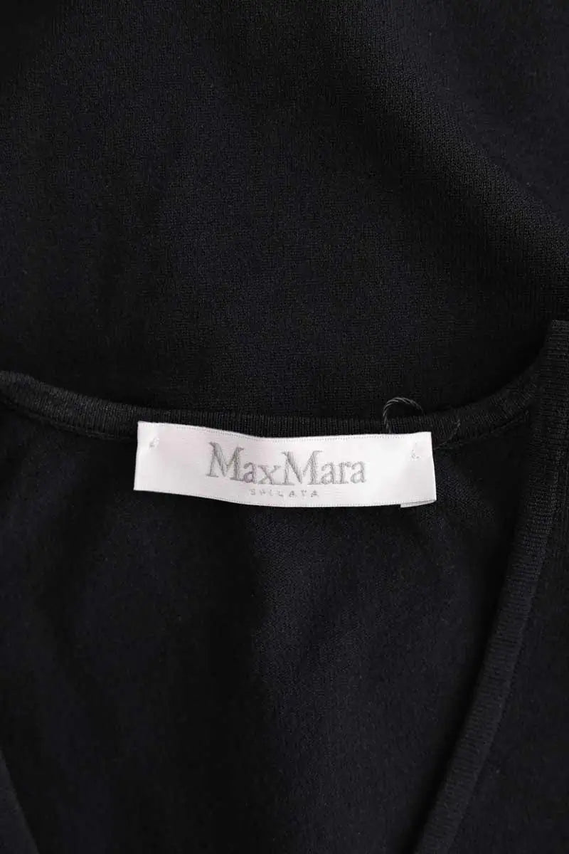 Blouse Max Mara Noir en Synthétique