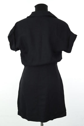 Mi-longueur Sandro  Noir